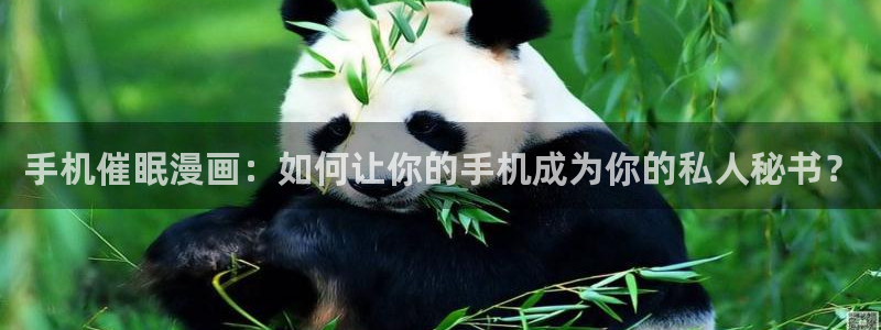 51韩漫免费观看：手机催眠漫画：如何让你的手机成为你的私人秘书？